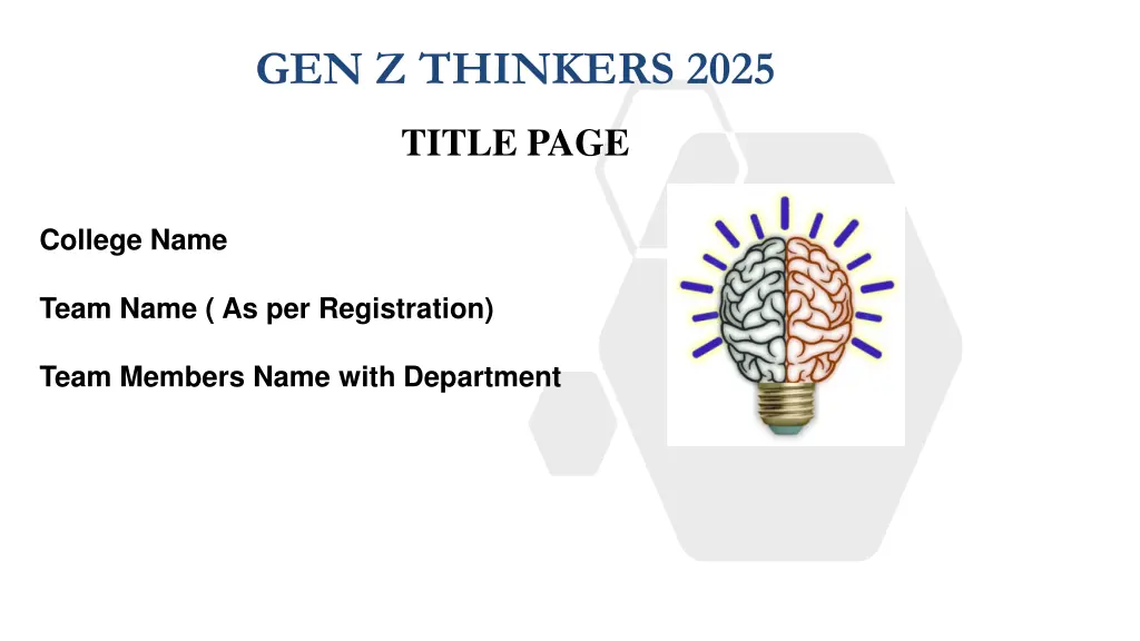 gen z thinkers 2025 n.w