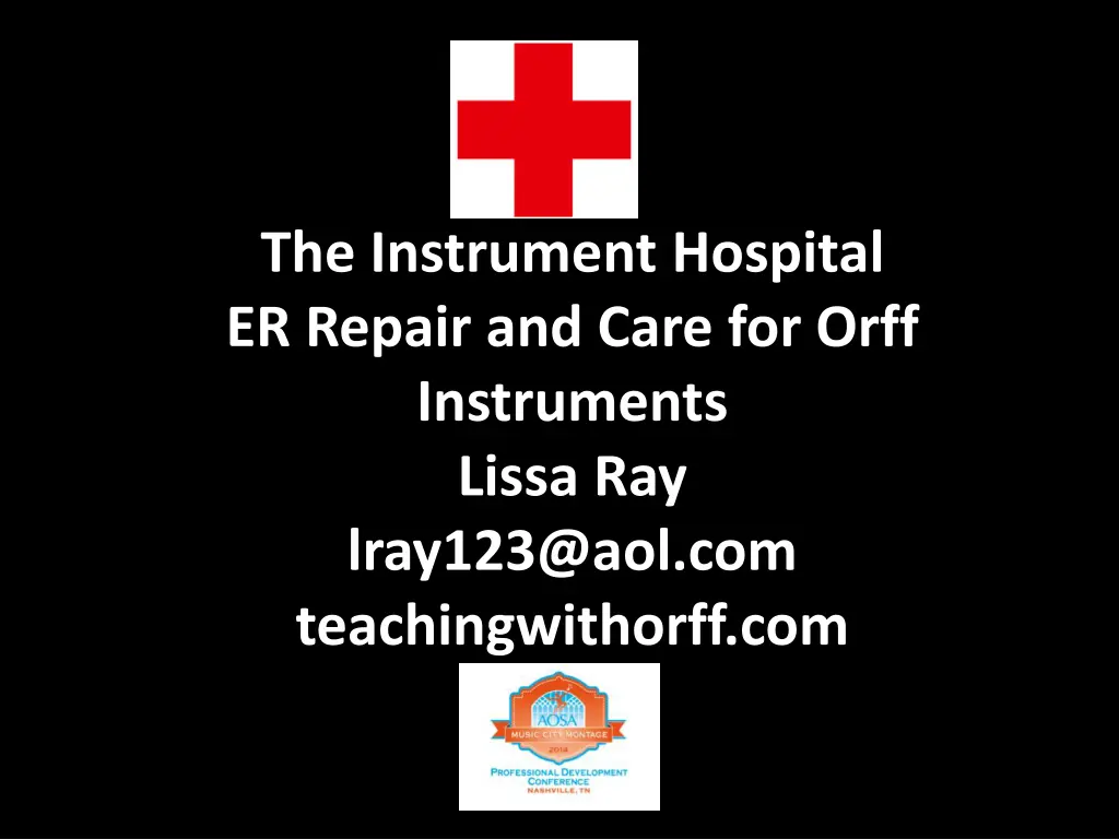 the instrument hospital er repair and care n.w