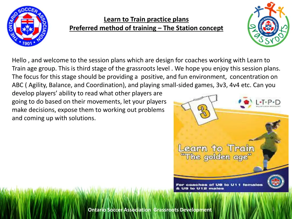learn to train practice plans preferred method n.w