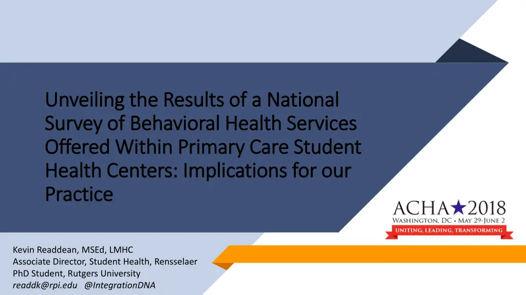 unveiling the results of a national unveiling n.w