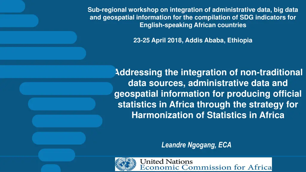 sub regional workshop on integration n.w