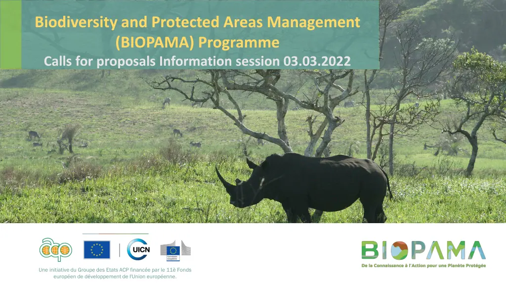 biodiversity and protected areas management n.w