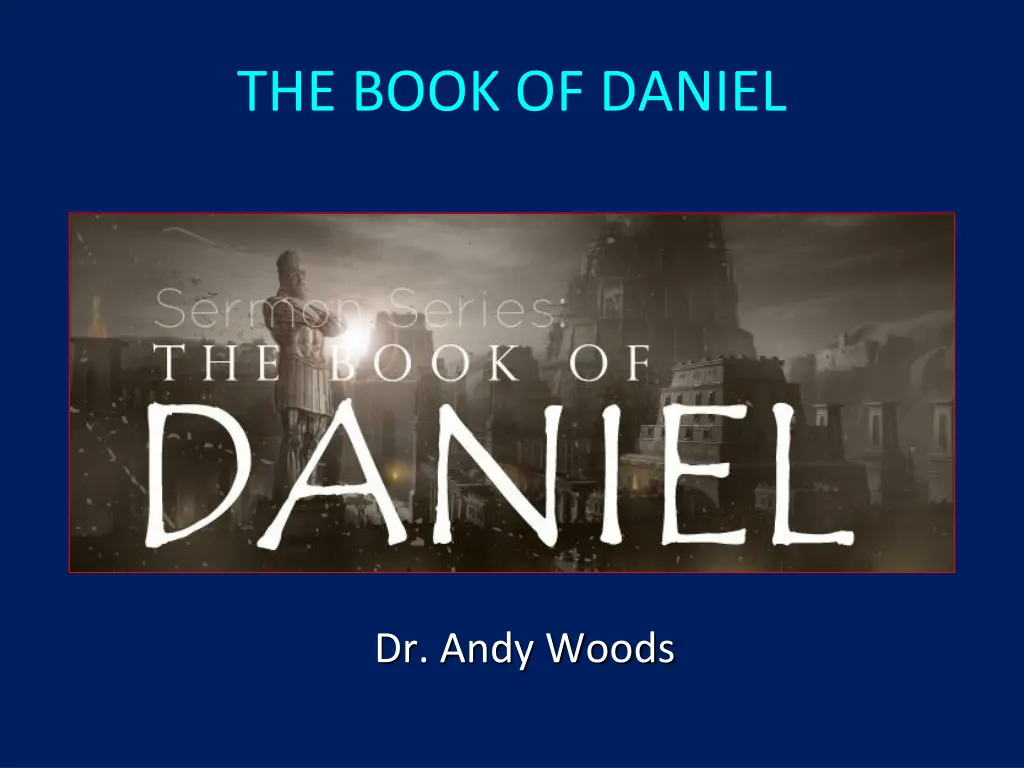 the book of daniel n.w