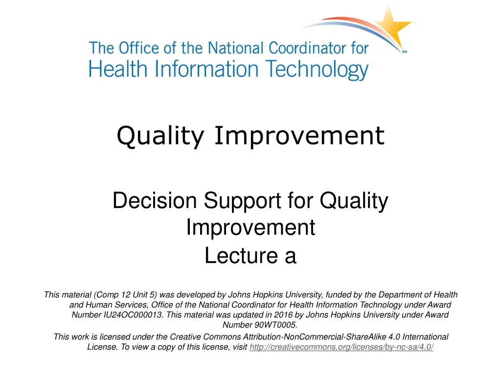 quality improvement n.w
