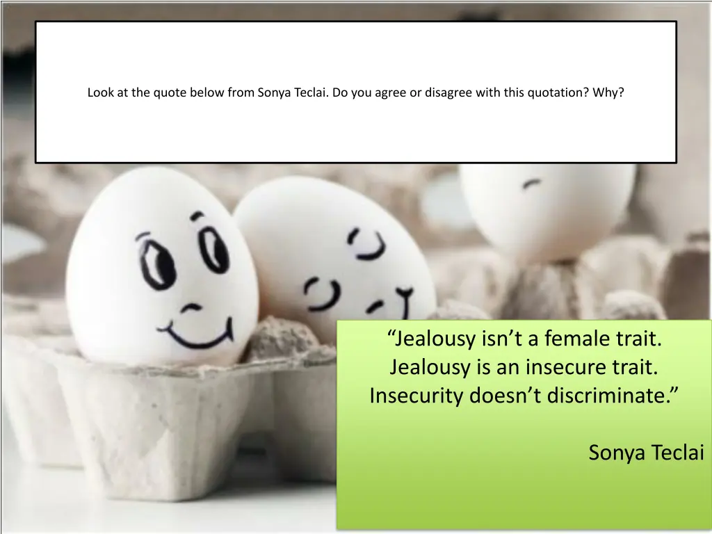 look at the quote below from sonya teclai n.w