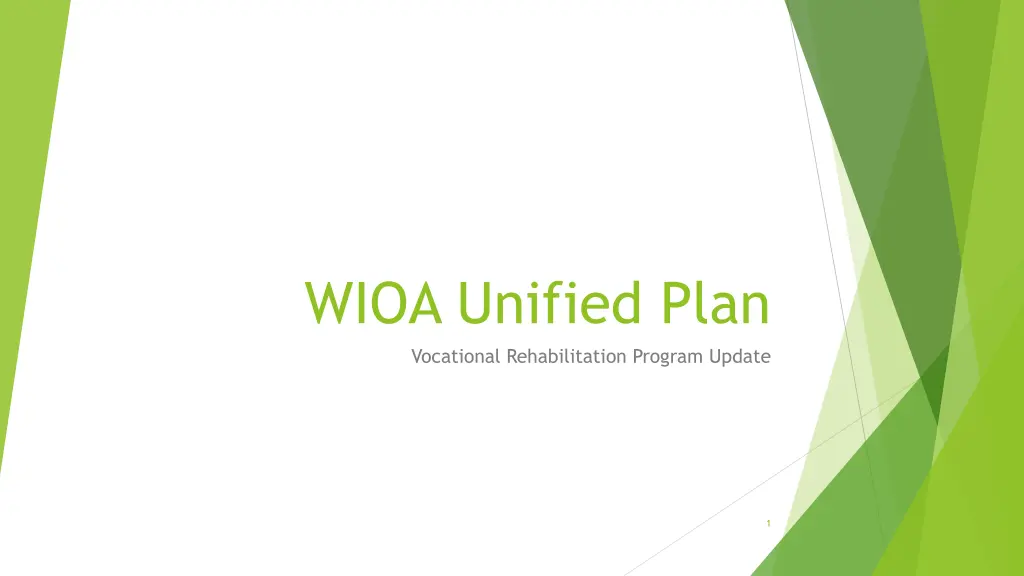 wioa unified plan vocational rehabilitation n.w