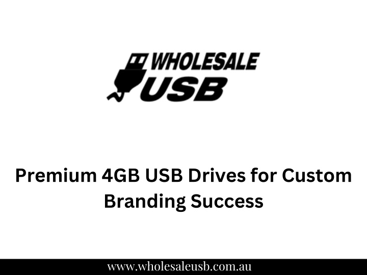 premium 4gb usb drives for custom branding success n.w