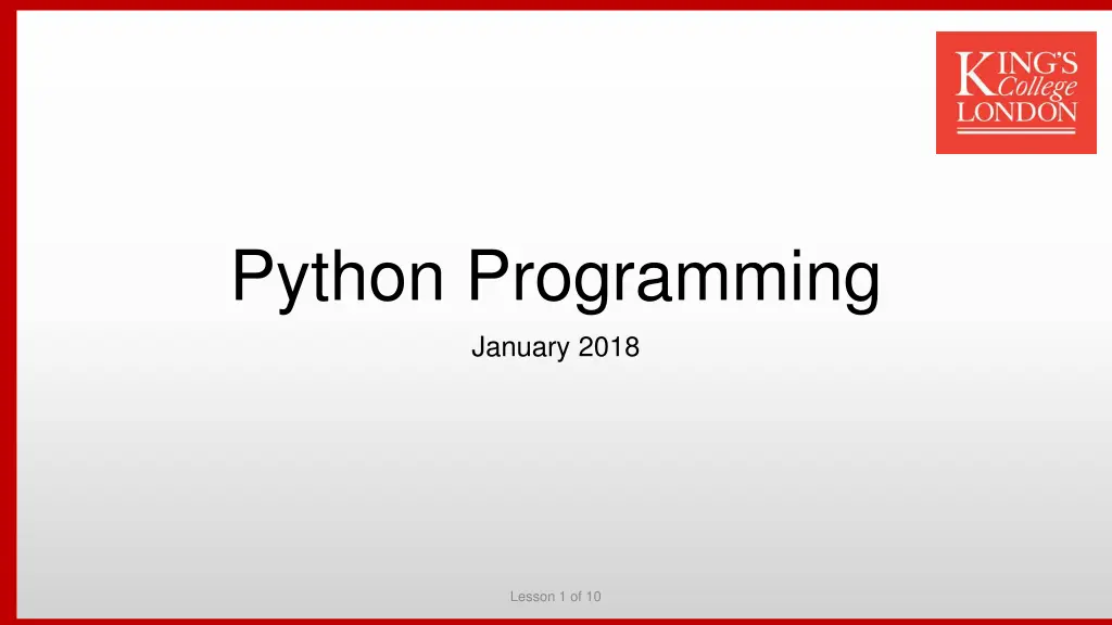python programming n.w
