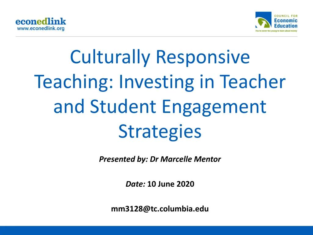 culturally responsive teaching investing n.w