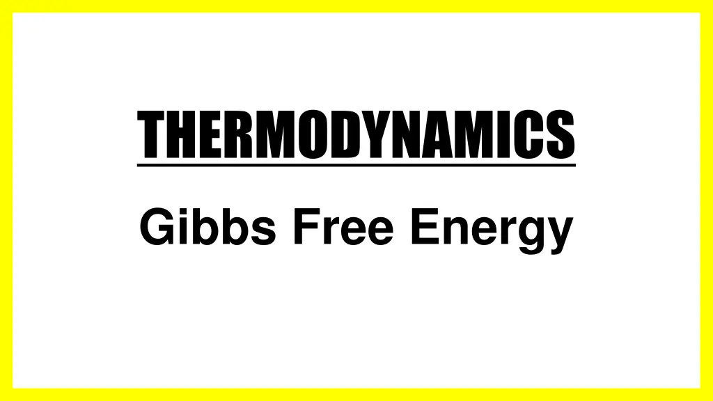 thermodynamics n.w