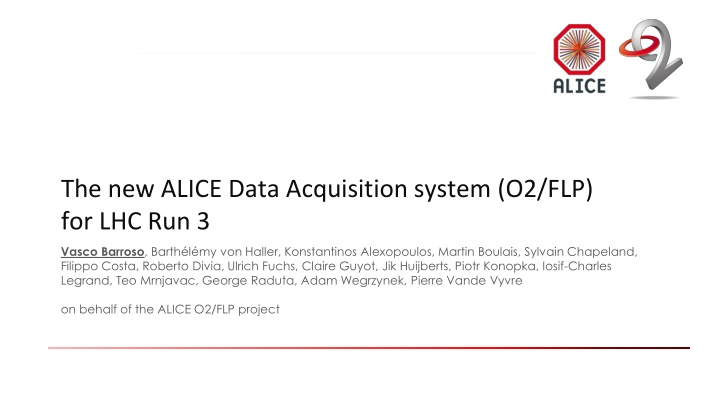 Overview of ALICE Data Acquisition System Upgrade for LHC Run 3