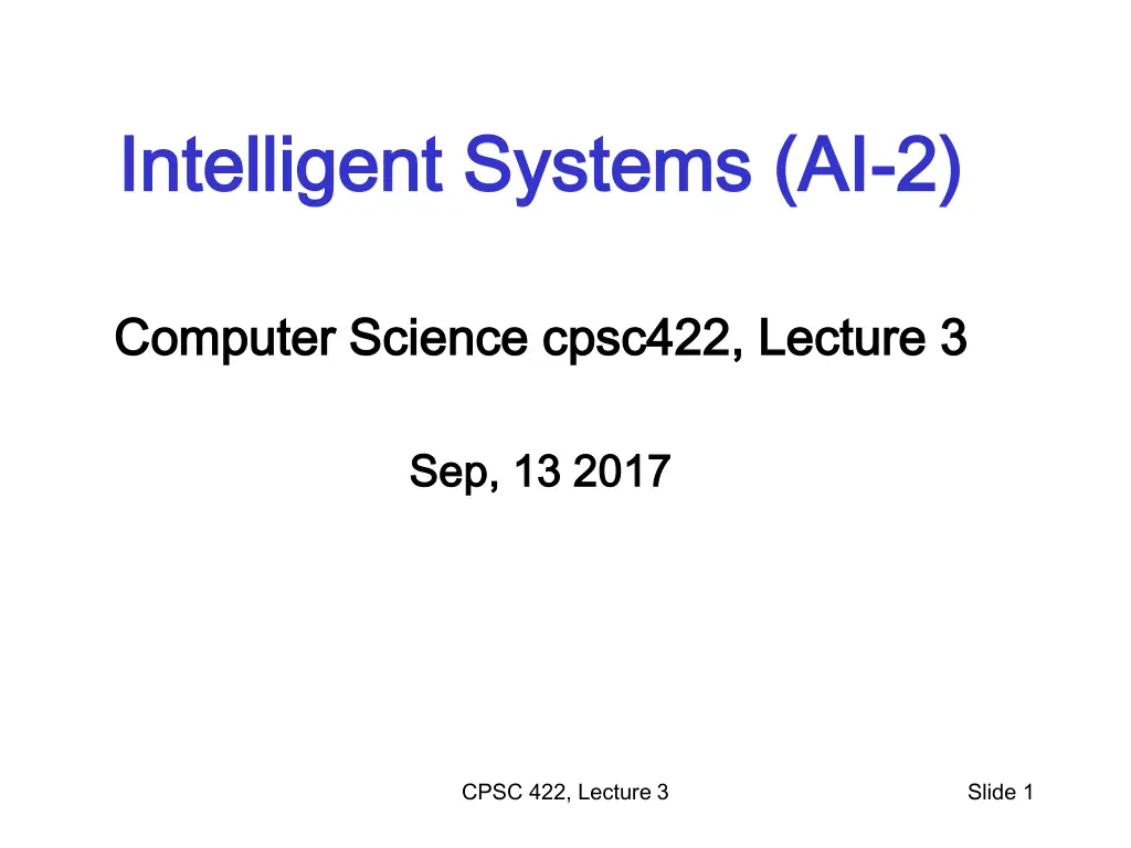 intelligent systems ai intelligent systems ai 2 2 n.w