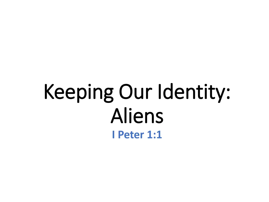 keeping our identity keeping our identity aliens n.w