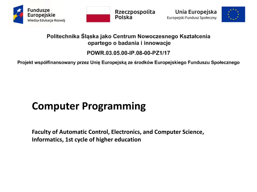 computer programming n.w