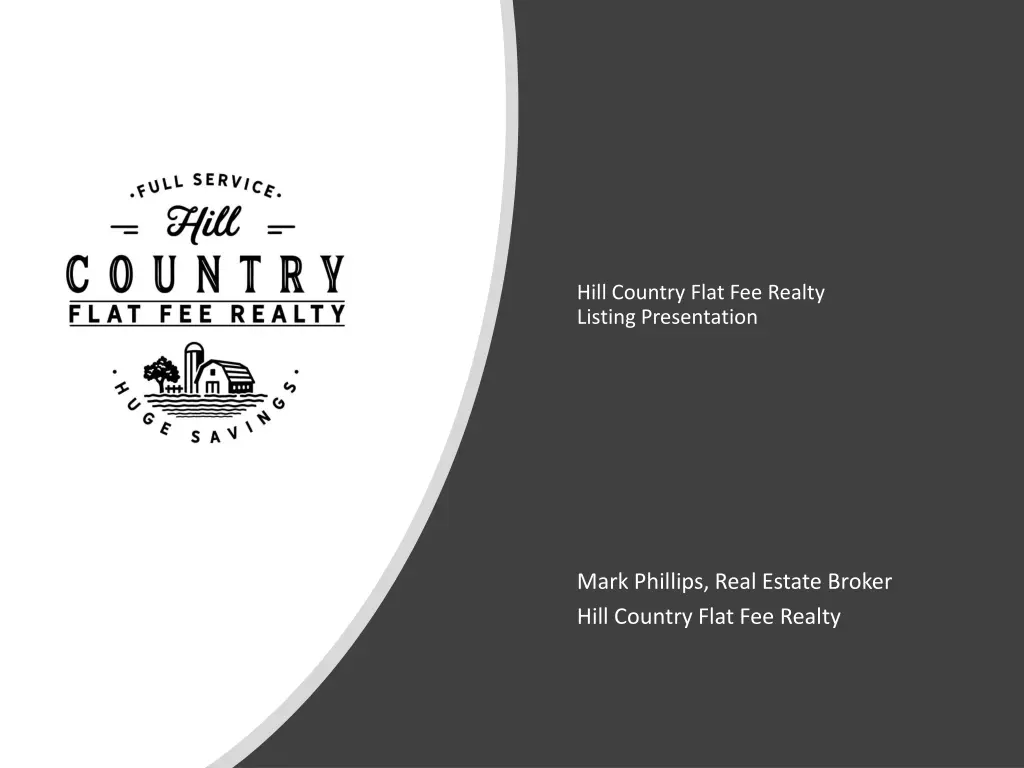 hill country flat fee realty listing presentation n.w