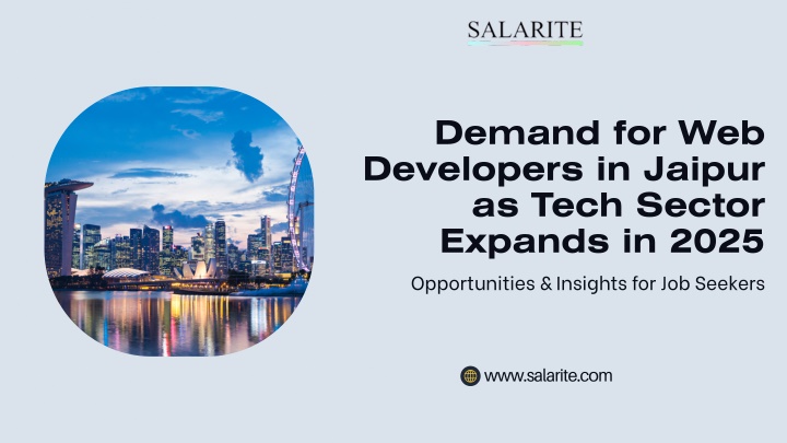 demand for web developers in jaipur as tech n.w