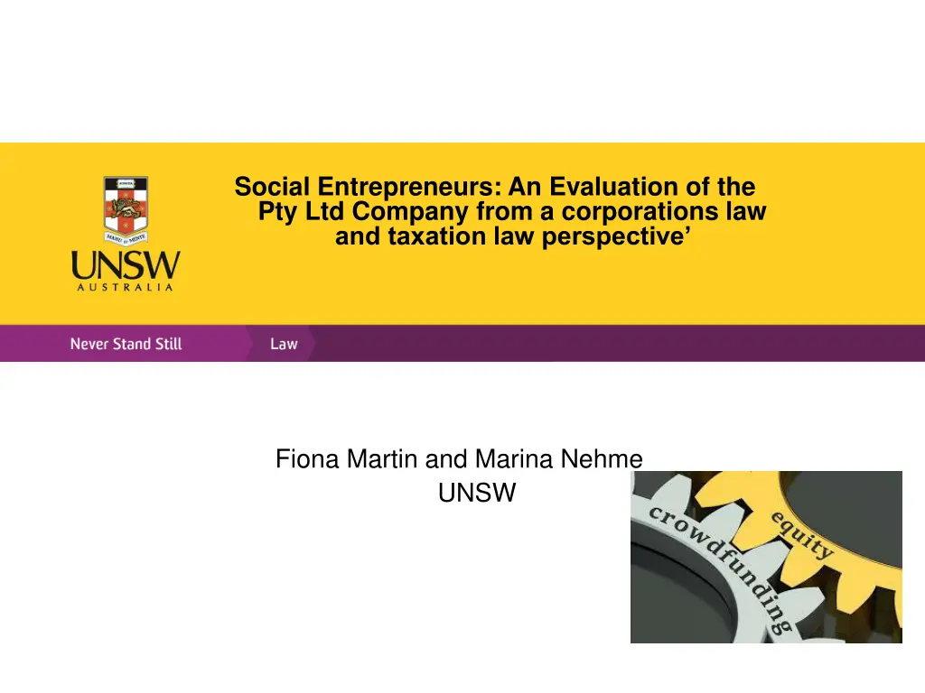 social entrepreneurs an evaluation n.w