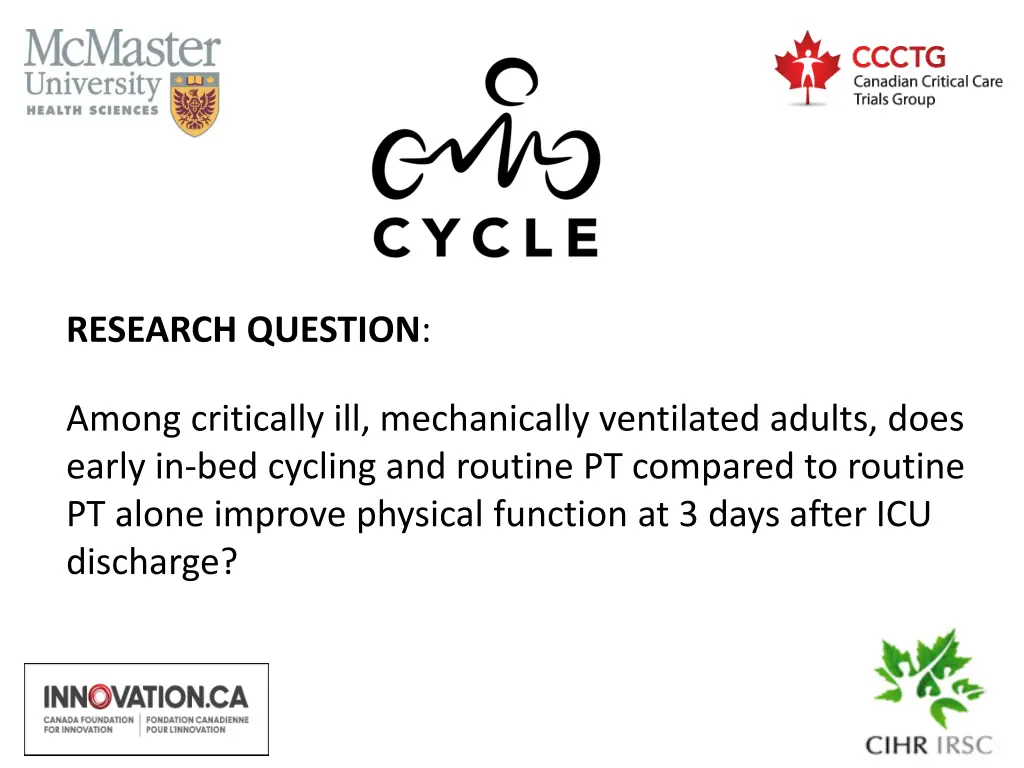 research question n.w