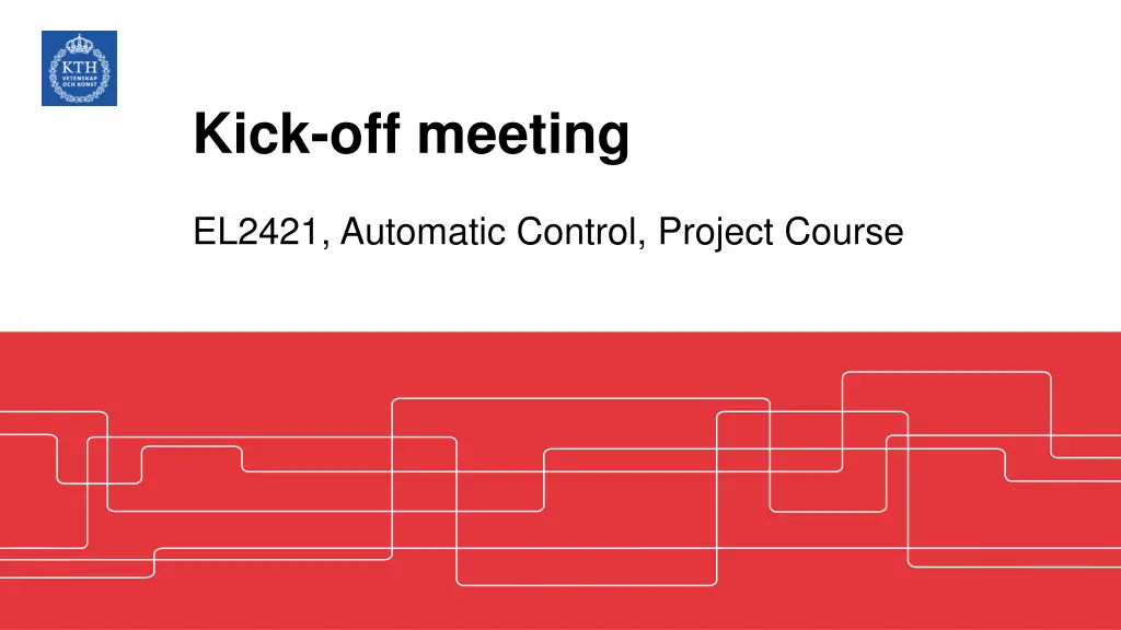kick off meeting n.w