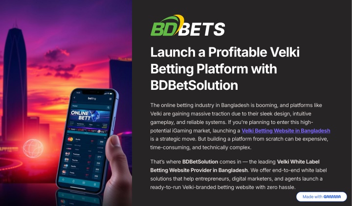 launch a profitable velki betting platform with n.w