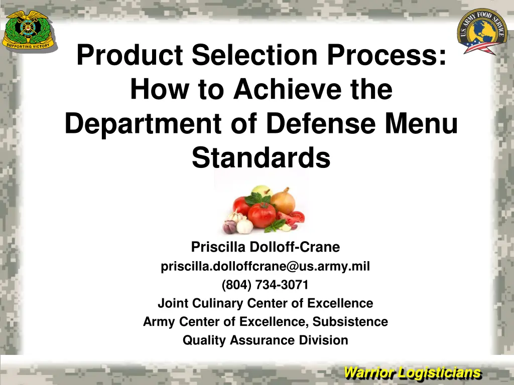 product selection process how to achieve n.w