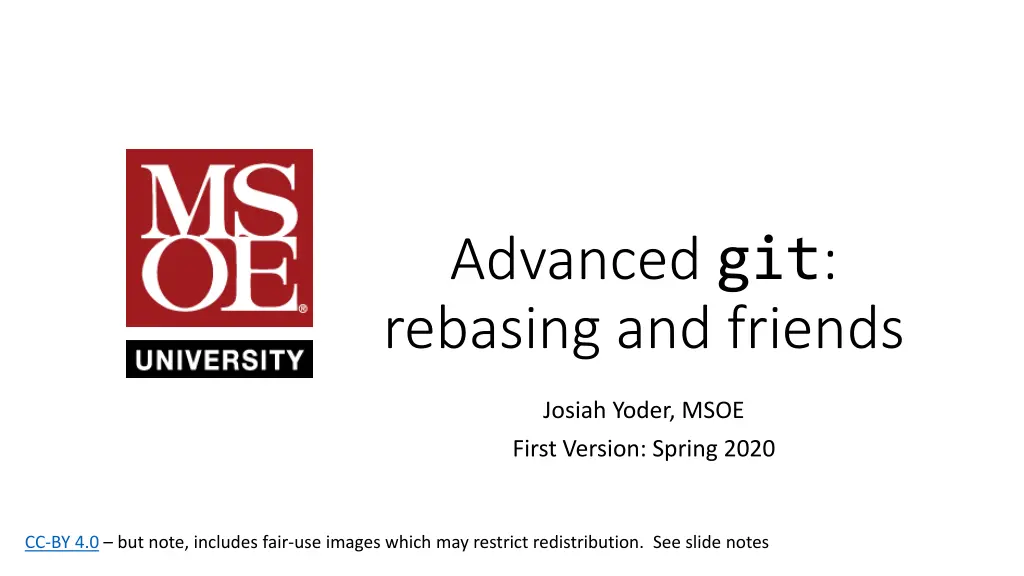 advanced git rebasing and friends n.w
