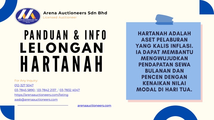 Benefits of Buying Property at Auctions by Arena Auctioneers Sdn Bhd