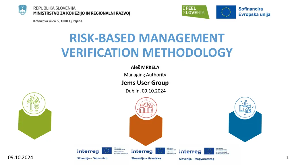 risk based management verification methodology n.w