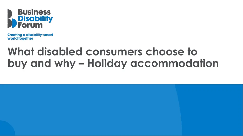 what disabled consumers choose n.w