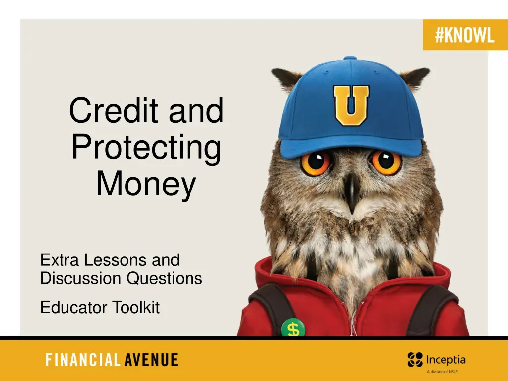 credit and protecting money n.w