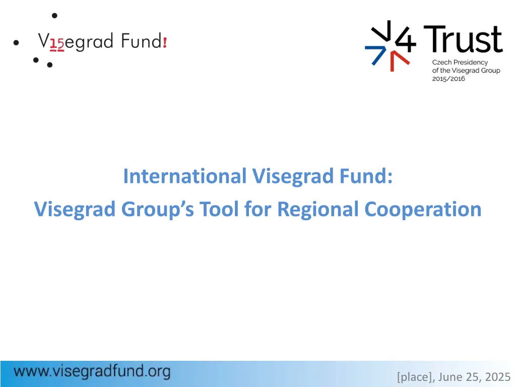 international visegrad fund visegrad group s tool n.w