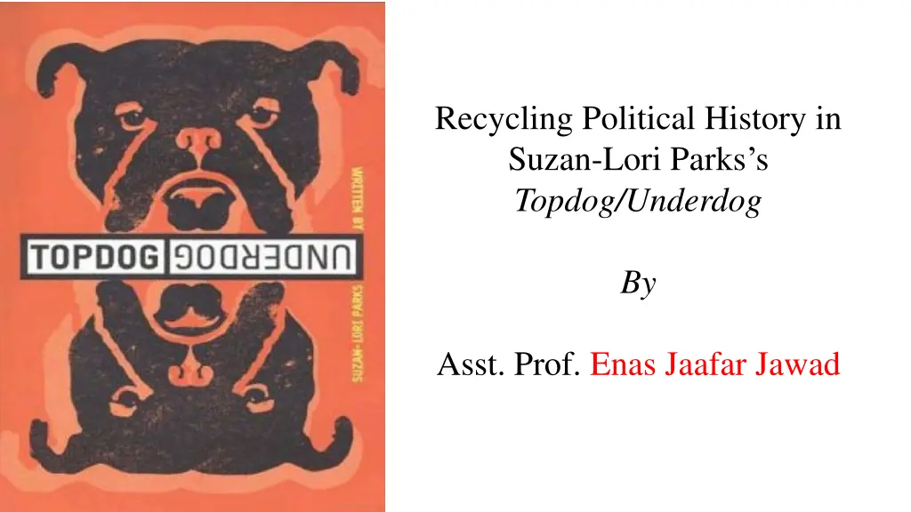 recycling political history in suzan lori parks n.w