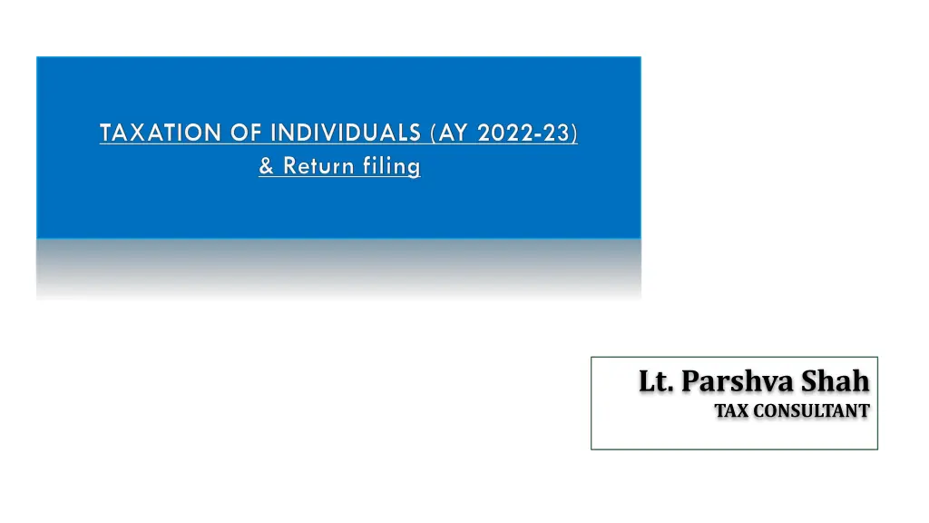 lt parshva shah tax consultant n.w