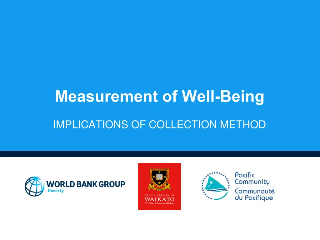 measurement of well being n.w