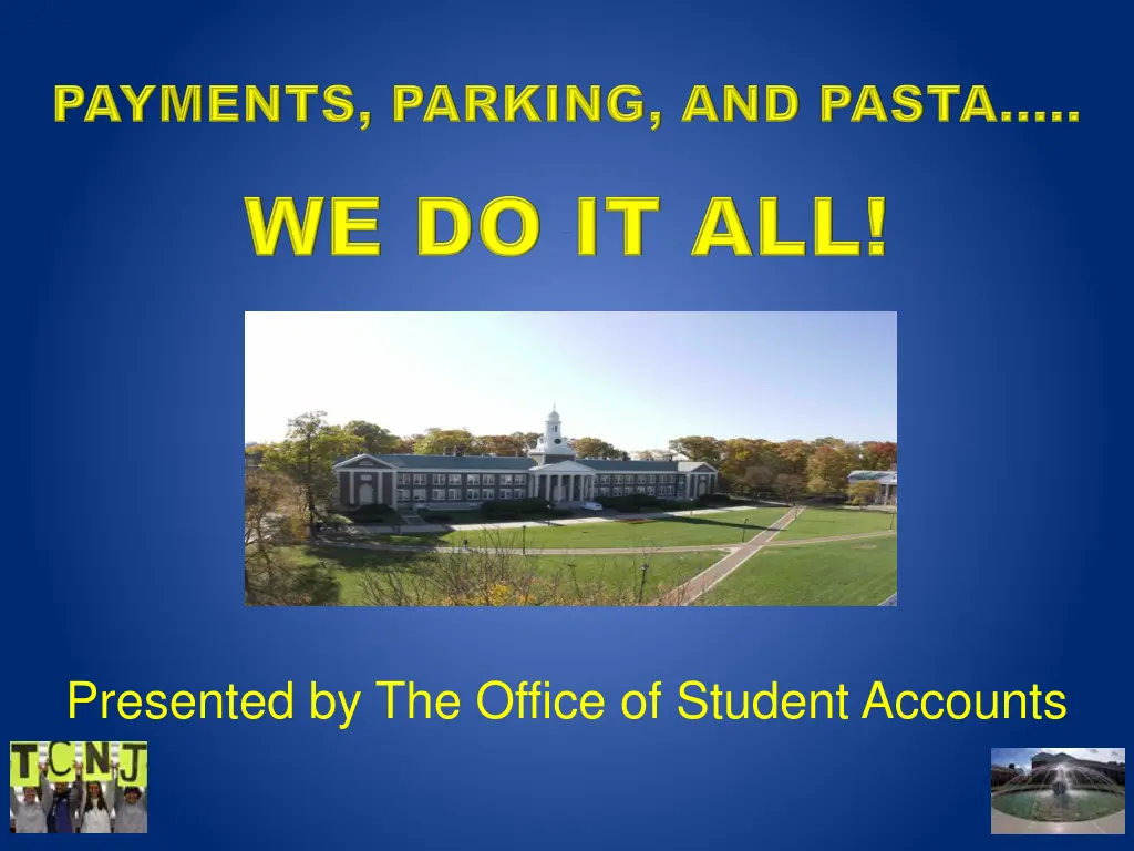presented by the office of student accounts n.w