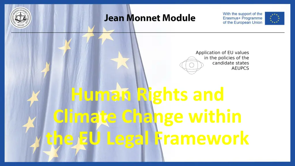 human rights and climate change within n.w