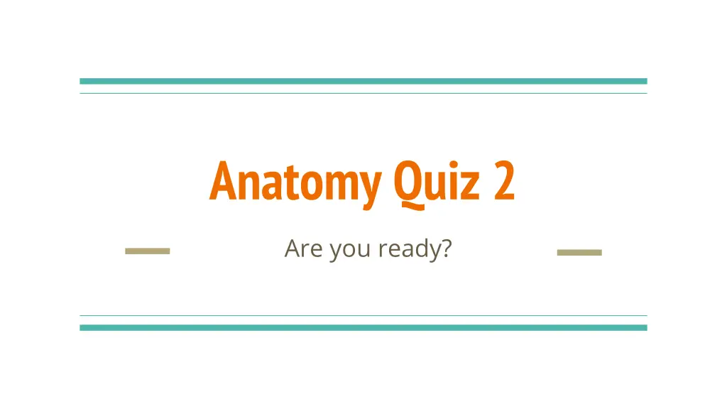 anatomy quiz 2 n.w