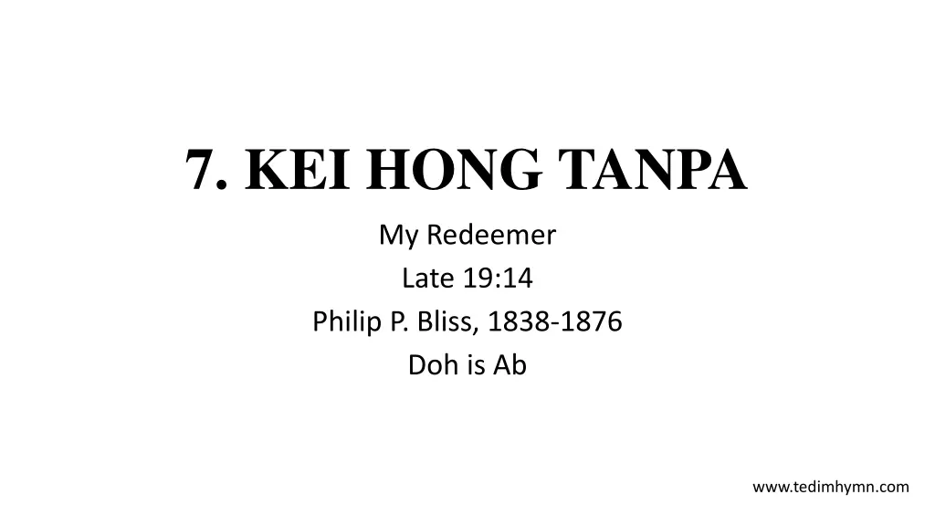 7 kei hong tanpa n.w