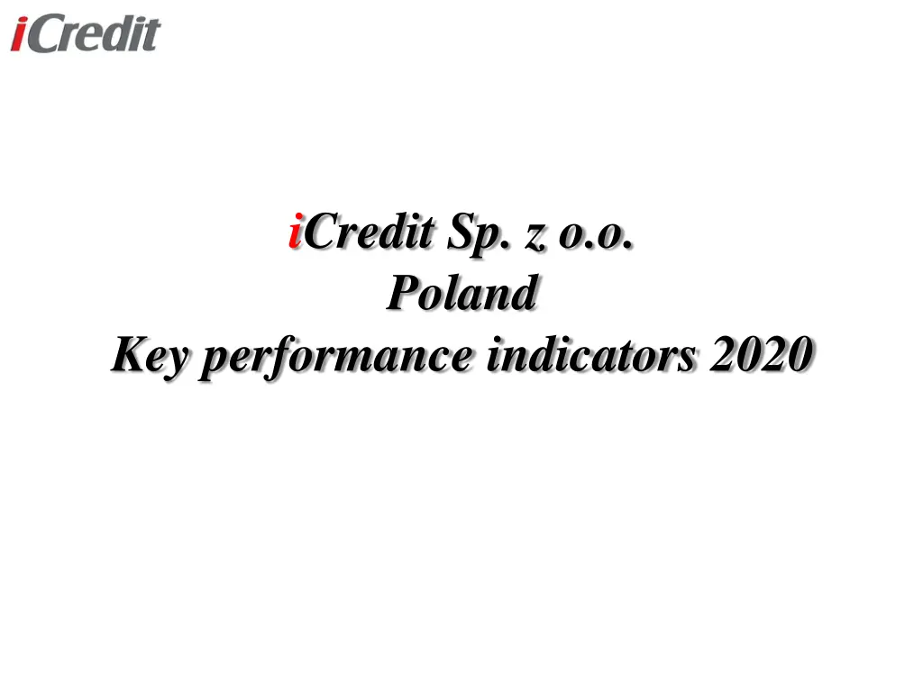 icredit sp z o o poland n.w