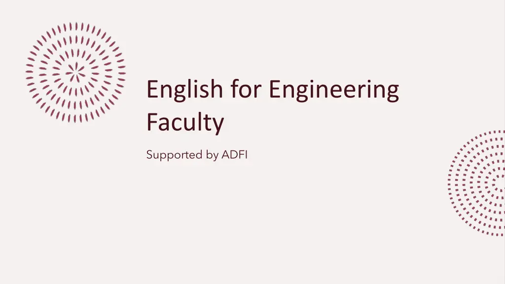 english for engineering faculty n.w