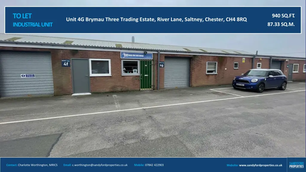 to let industrial unit n.w