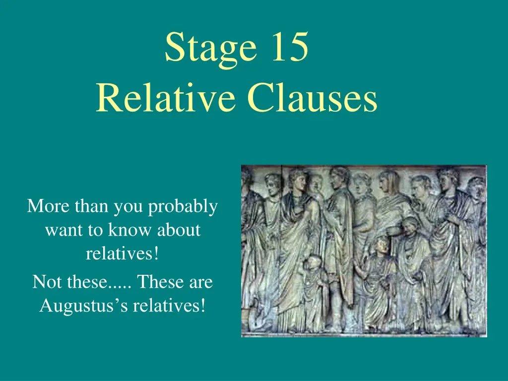 stage 15 relative clauses n.w