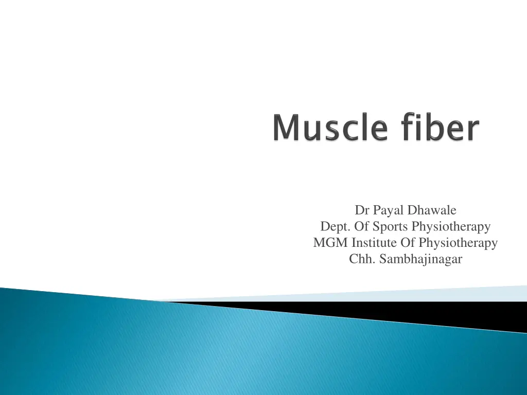 dr payal dhawale dept of sports physiotherapy n.w