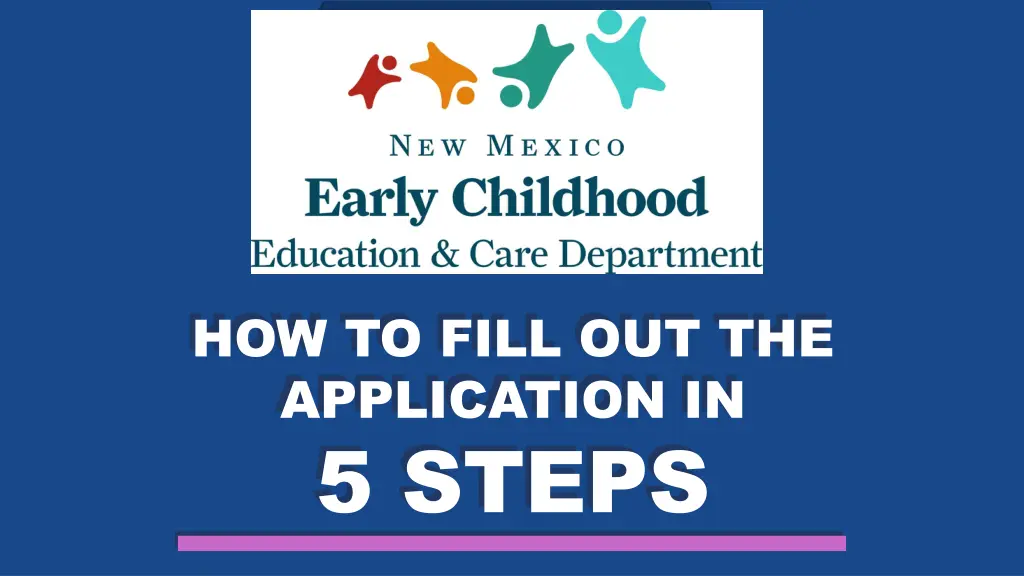 how to fill out the application in application n.w