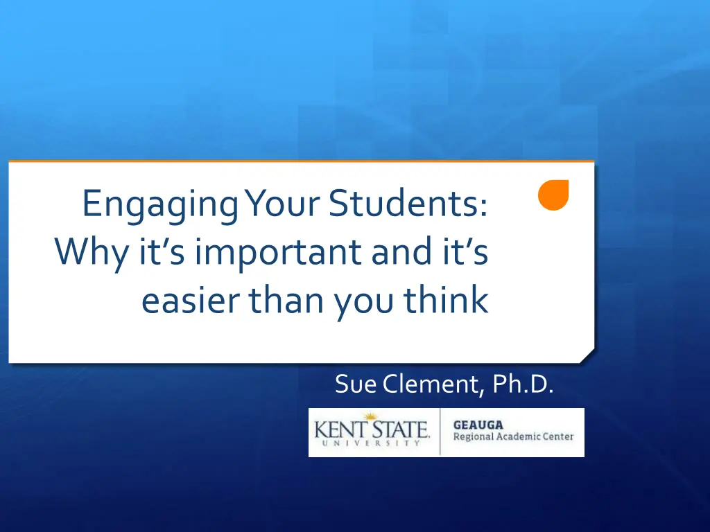 engaging your students why it s important n.w