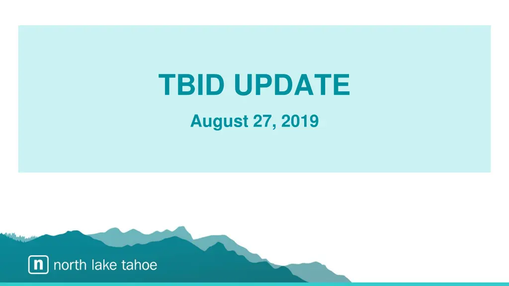 tbid update n.w