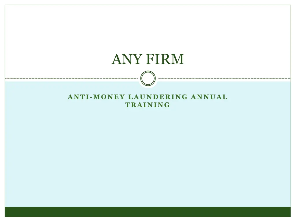 any firm n.w