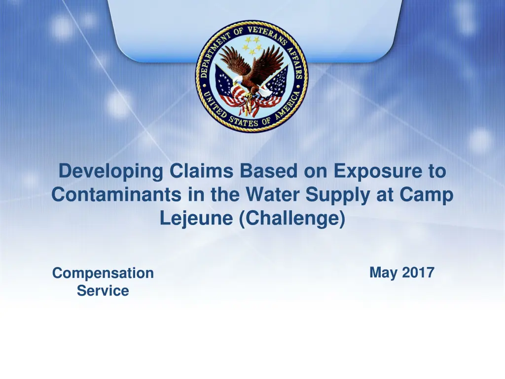 developing claims based on exposure n.w
