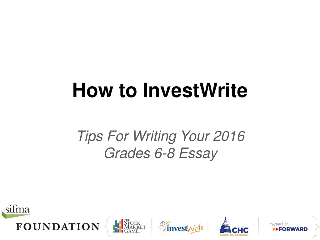 how to investwrite n.w