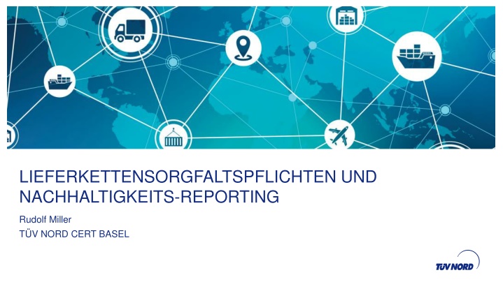 Overview of EU Supply Chain Responsibilities and Sustainability Reporting by Rudolf Miller